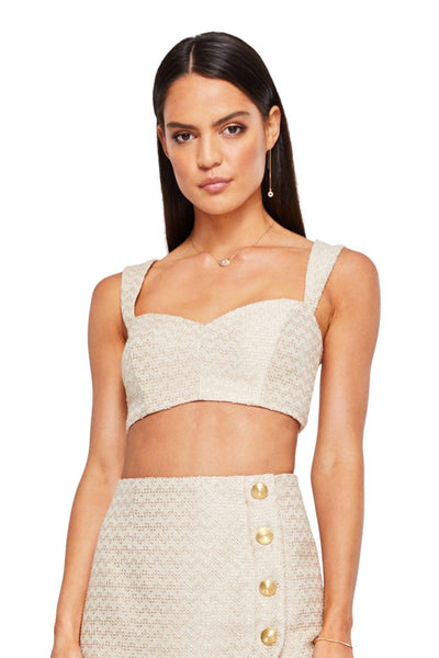 Nookie Queen Crop - Nude - JAUS