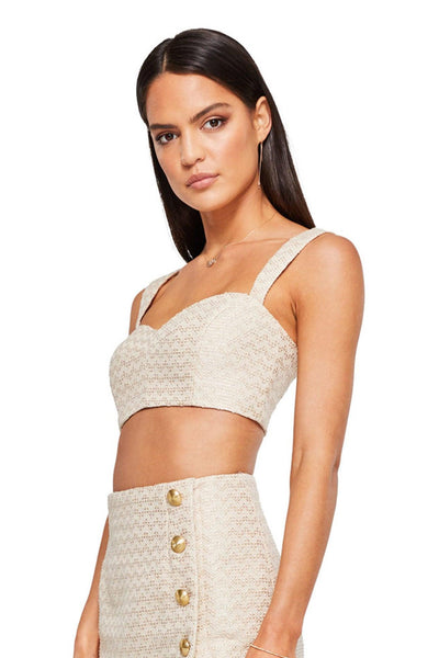 Nookie Queen Crop - Nude - JAUS