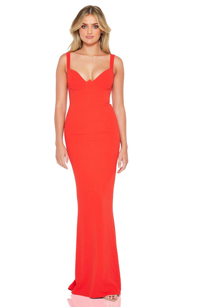 Nookie Romance Gown - Red - JAUS