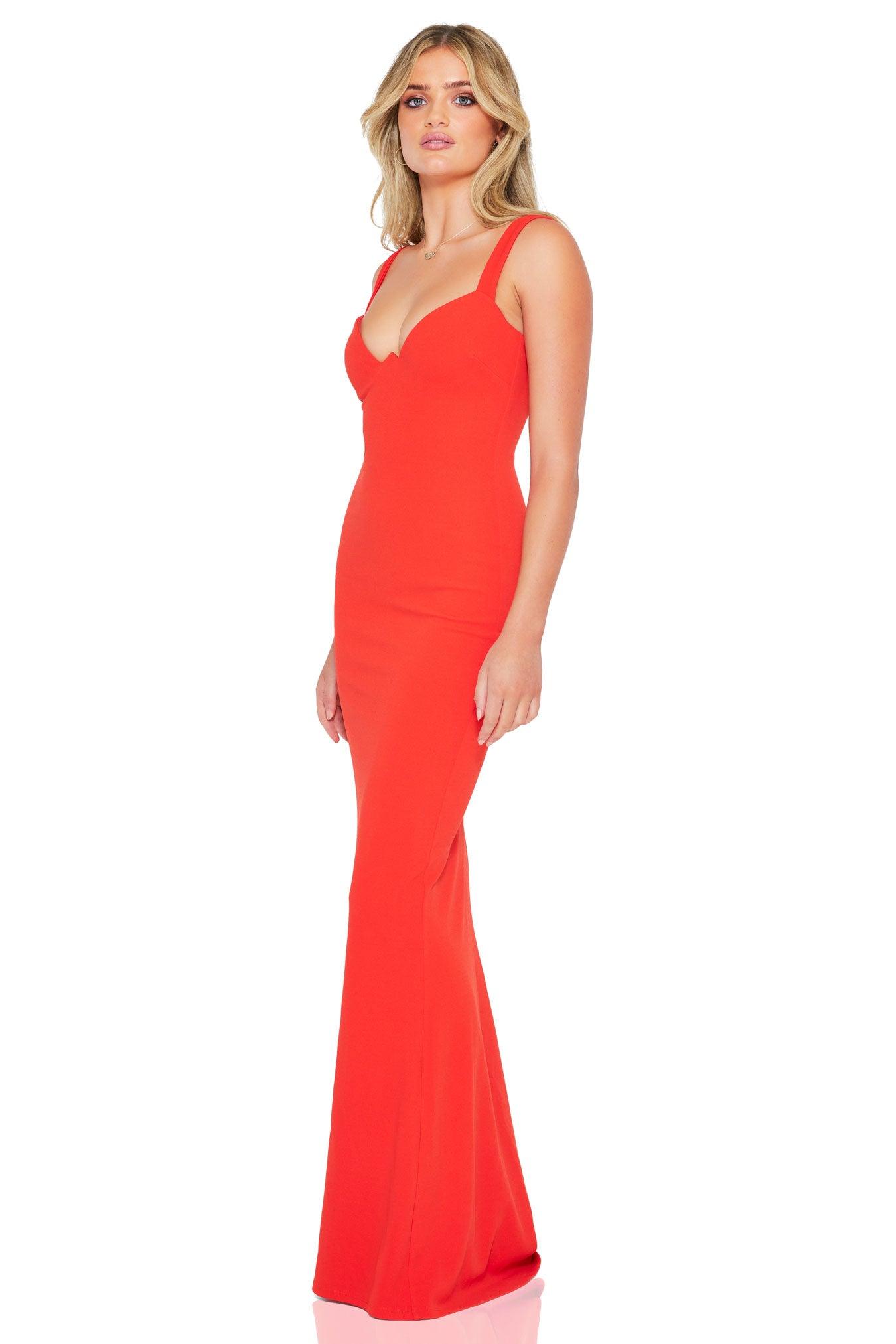 Nookie Romance Gown - Red - JAUS