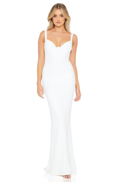 Nookie Romance Gown - White - JAUS