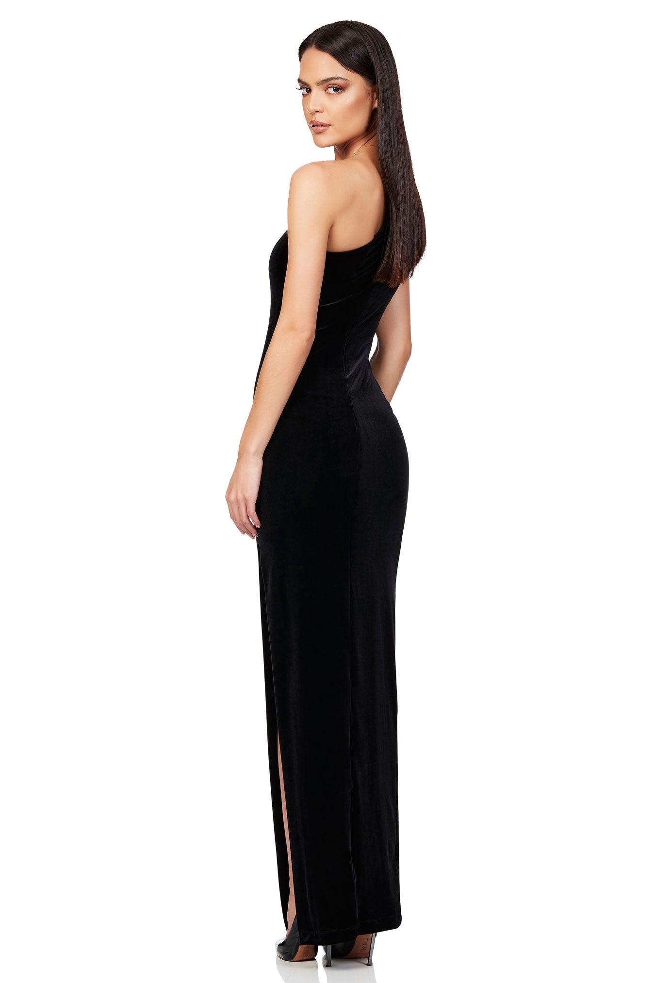 Nookie Rumi Gown - Black - JAUS