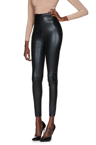 Nookie Viktoria Pants - Black Matte - JAUS