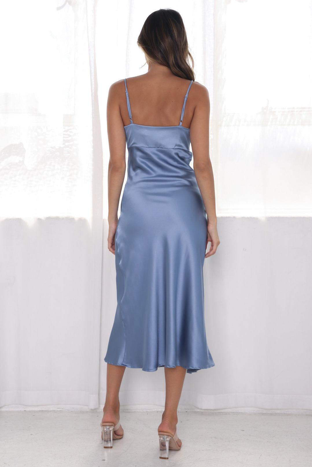 Odessa Dress - Sky Blue - JAUS