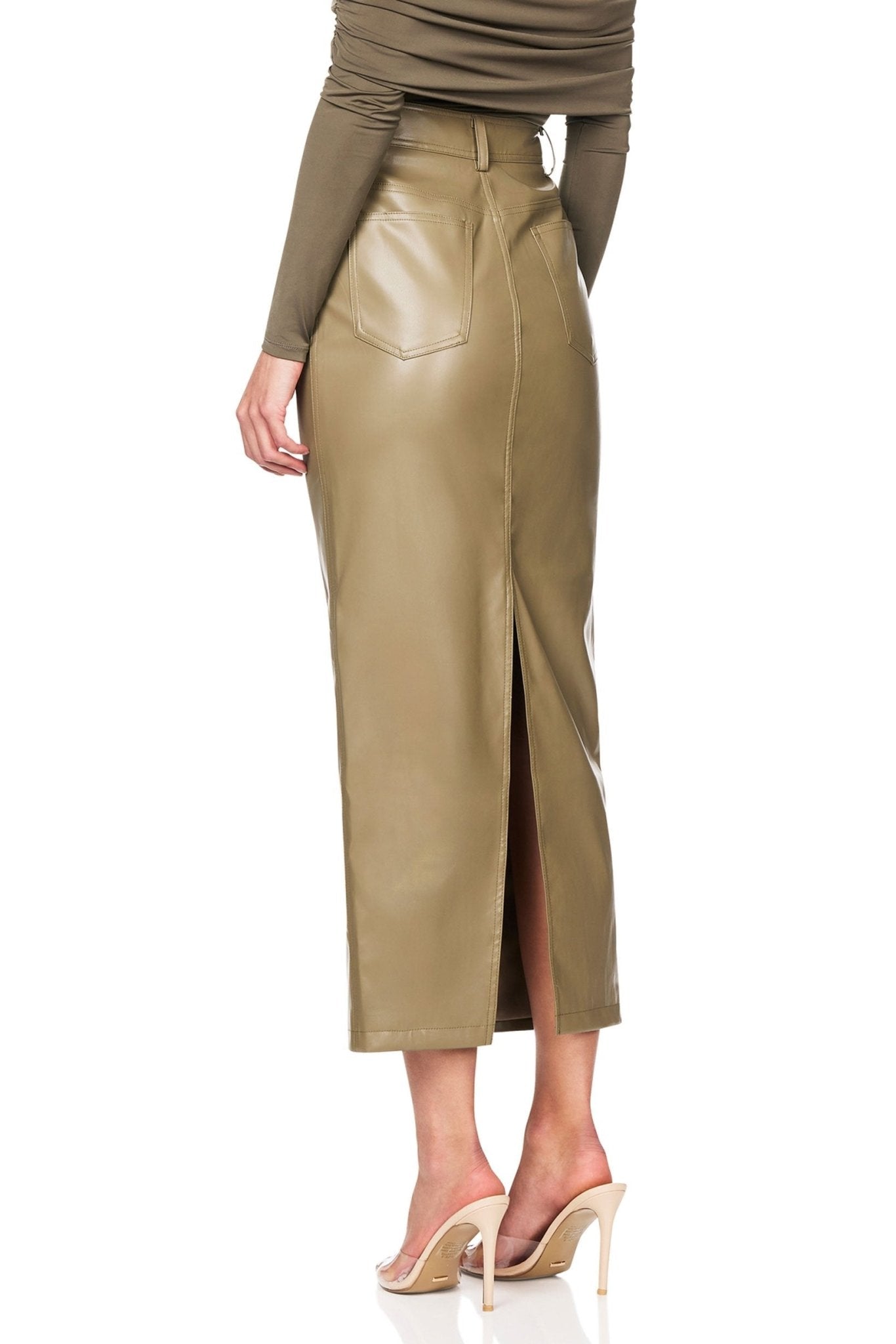 Nookie Off Duty Skirt - Khaki