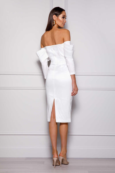 Olivia Dress - White - JAUS