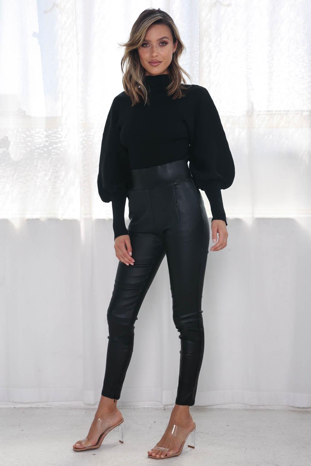 Olivia Sweater - Black - JAUS