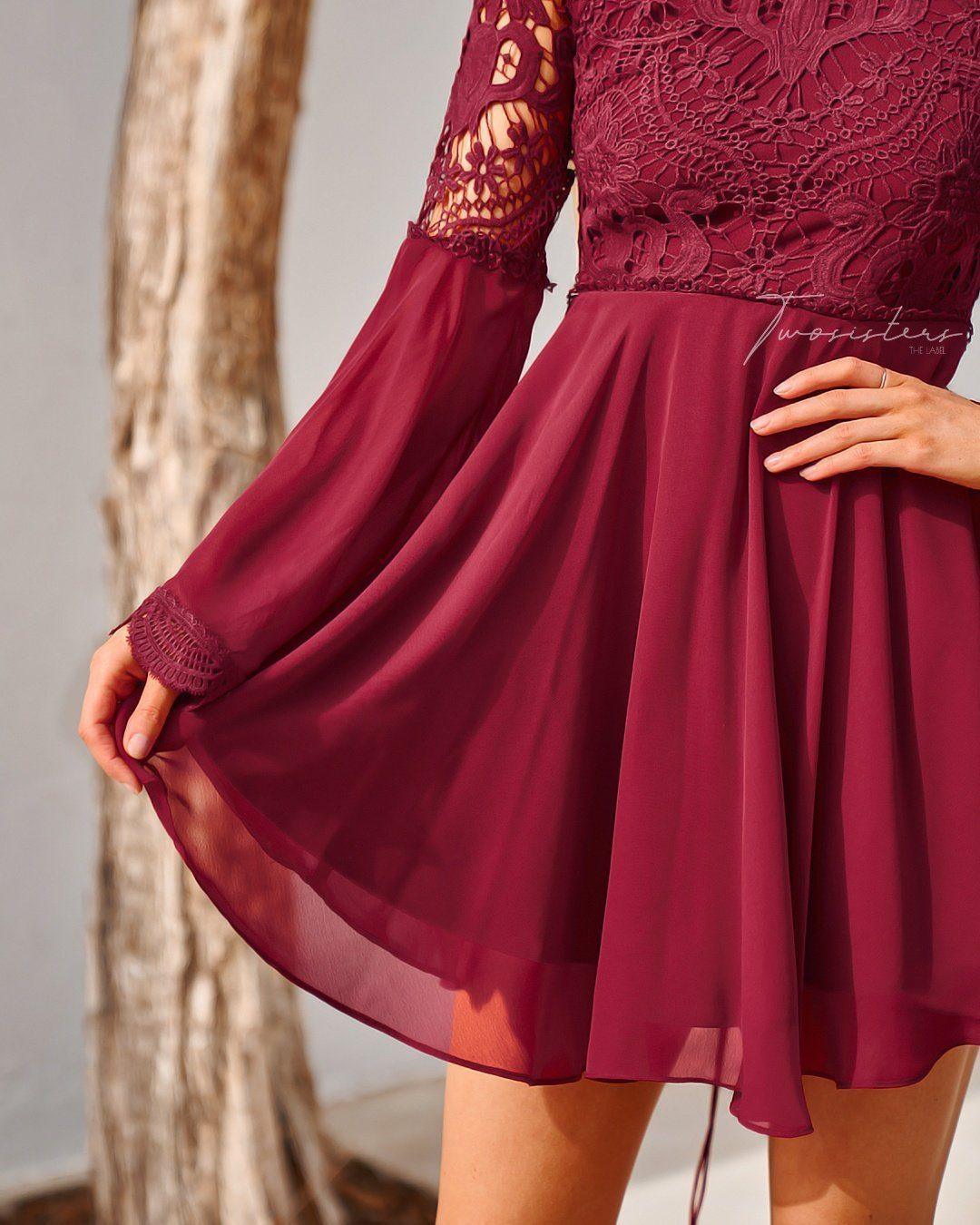 Paige Dress - Red - SHOPJAUS - JAUS