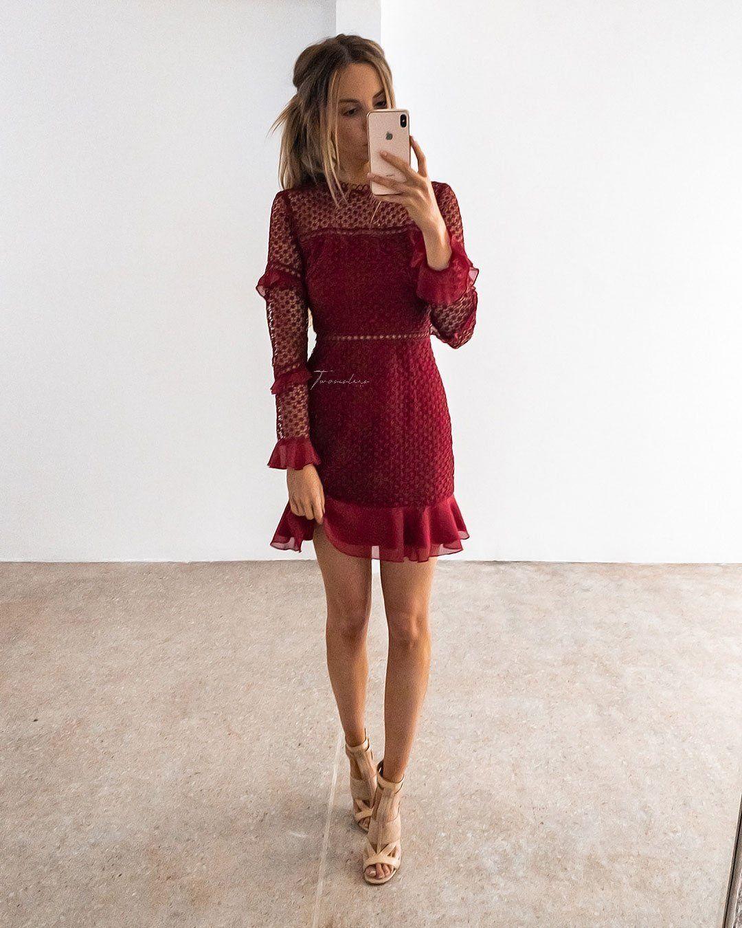 Parson Dress - Red - SHOPJAUS - JAUS