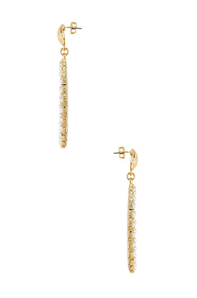 Pearl Drop Hoop Earring - JAUS