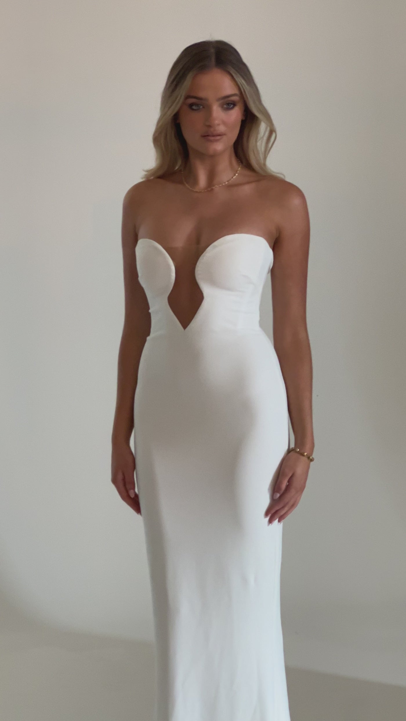 Nookie Minx Gown - Ivory