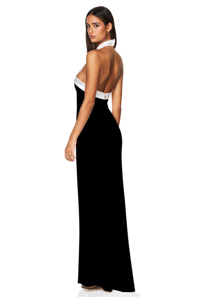 Nookie Renaissance Gown - Ivory/Black