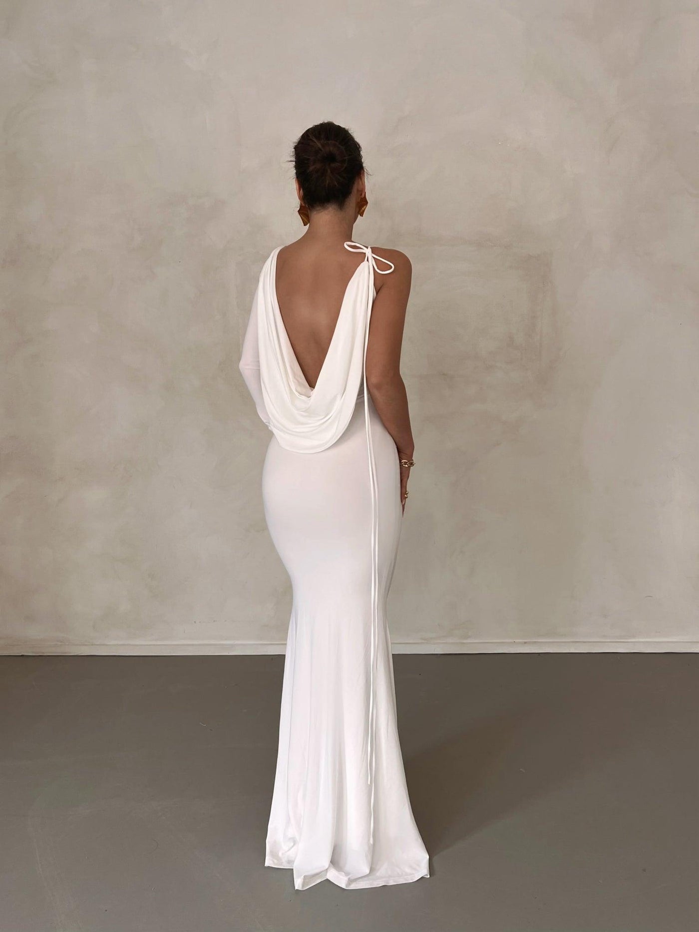 Reversible Emilia Gown - White - JAUS