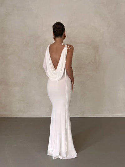 Reversible Emilia Gown - White - JAUS