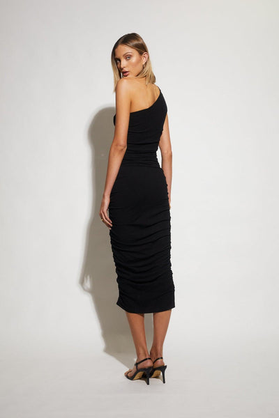 Rumour Dress - Black - JAUS