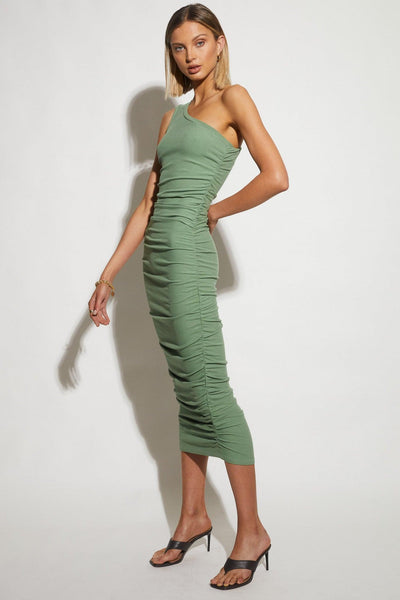 Rumour Dress - Moss - JAUS