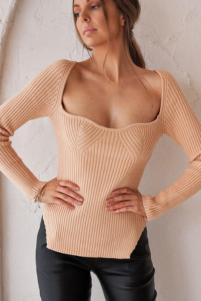 Salone Sweater - Almond - JAUS