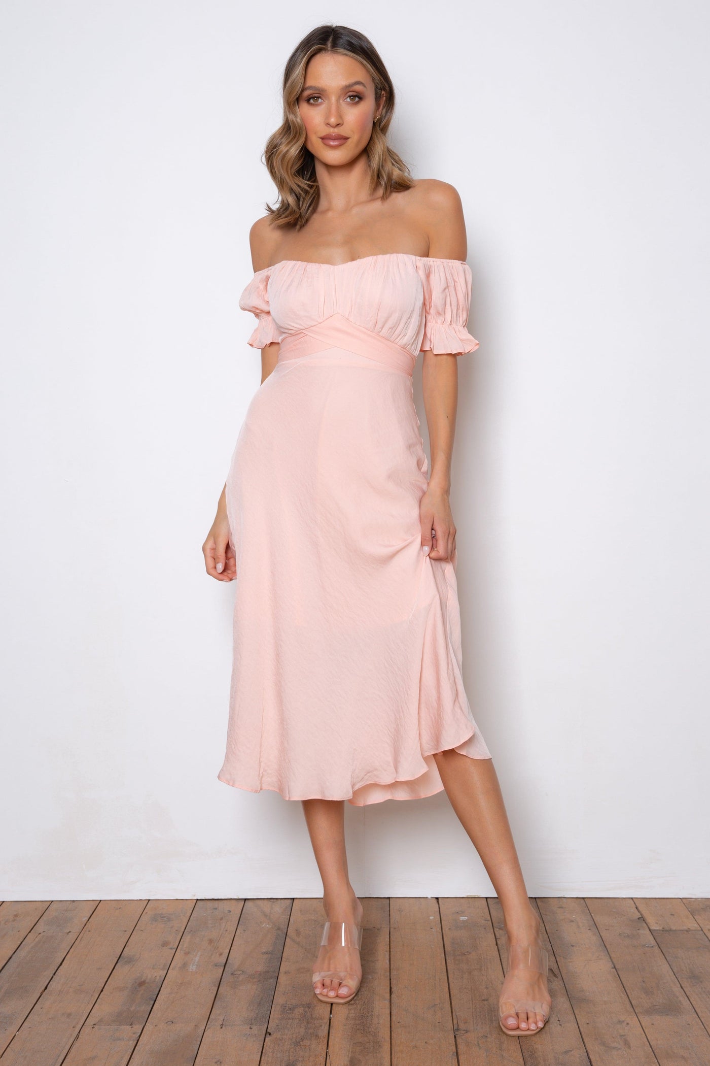 Samantha Dress - Light Pink - JAUS