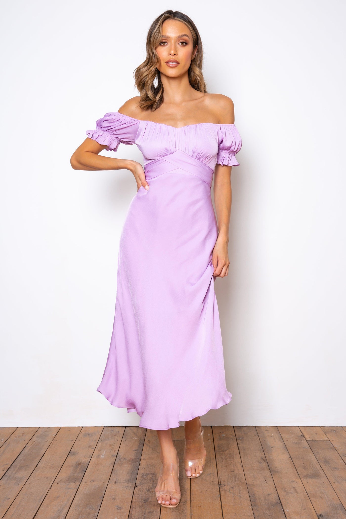 Samantha Dress - Lilac - JAUS