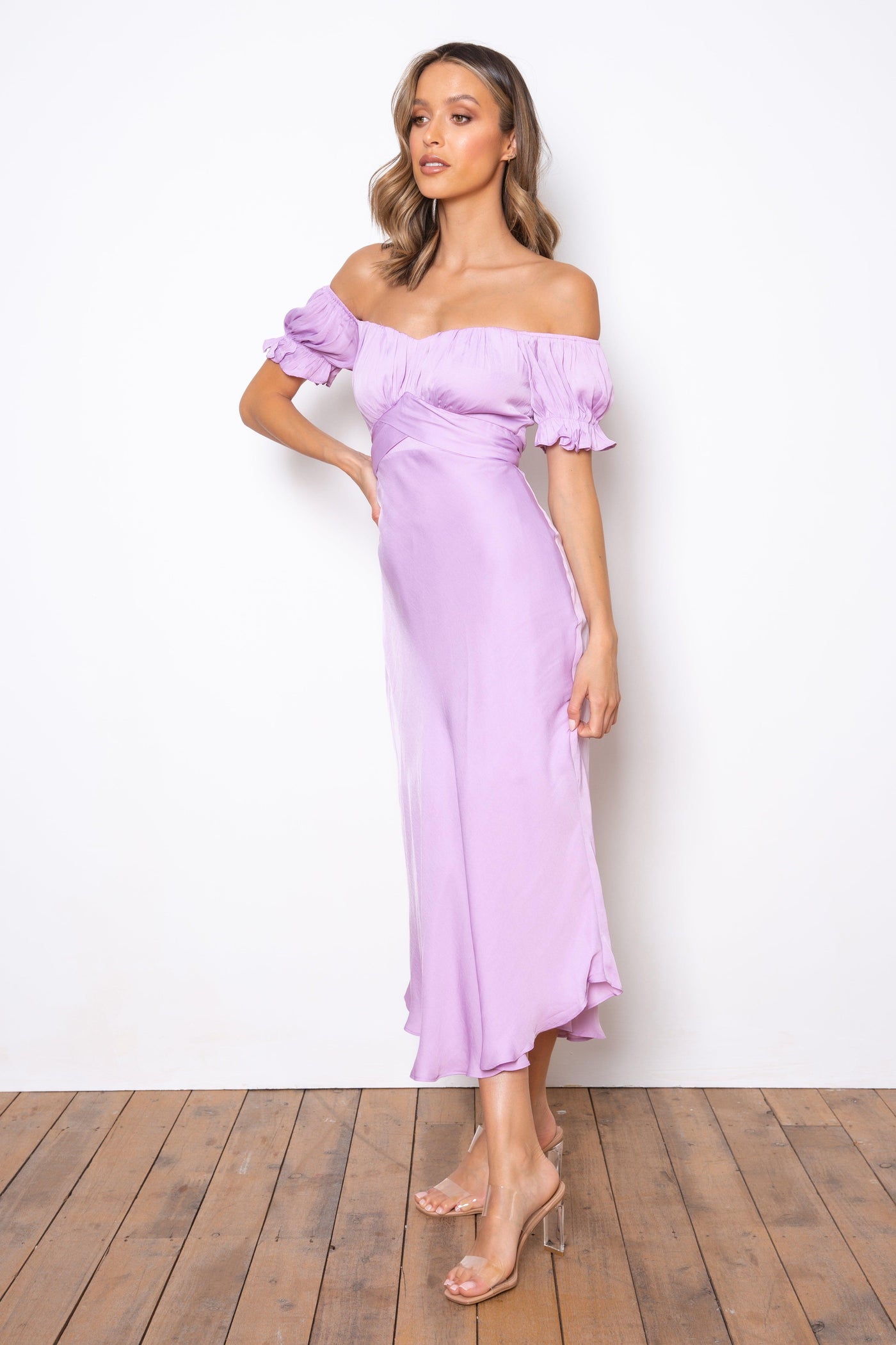 Samantha Dress - Lilac - JAUS