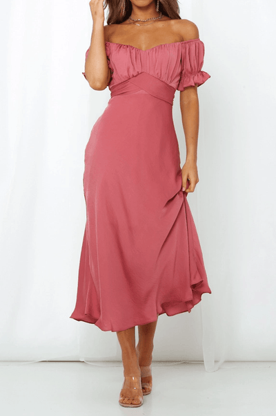 Samantha Dress - Mauve - JAUS