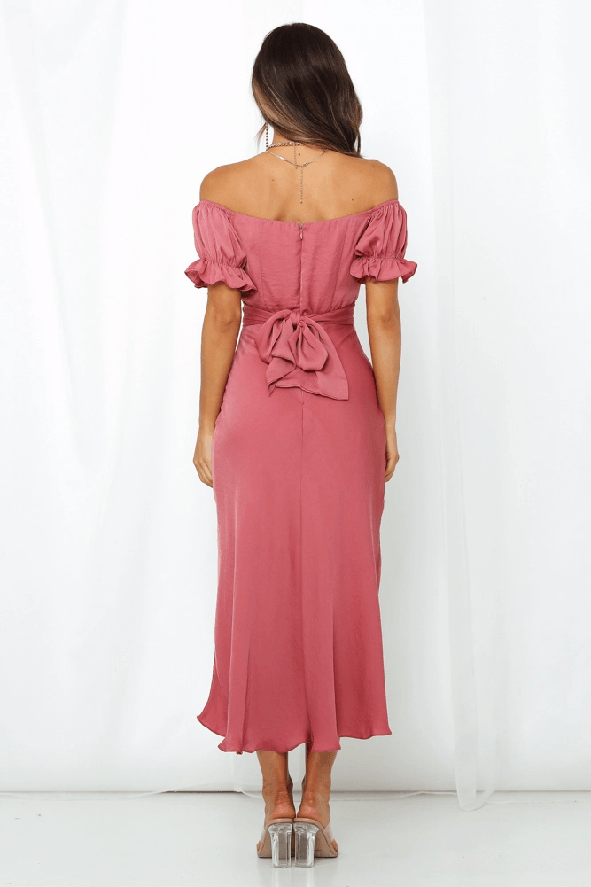 Samantha Dress - Mauve - JAUS