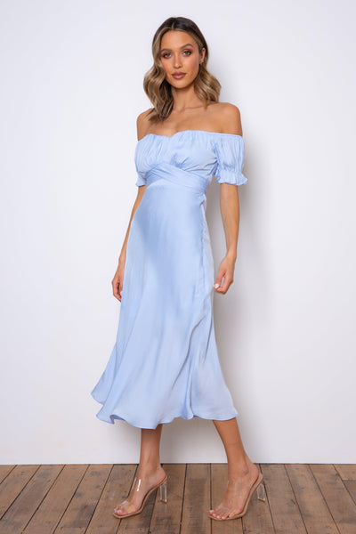 Samantha Dress - Sky Blue - JAUS