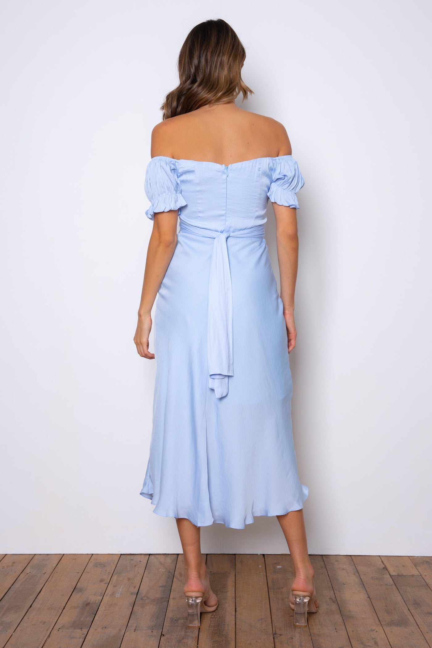 Samantha Dress - Sky Blue - JAUS