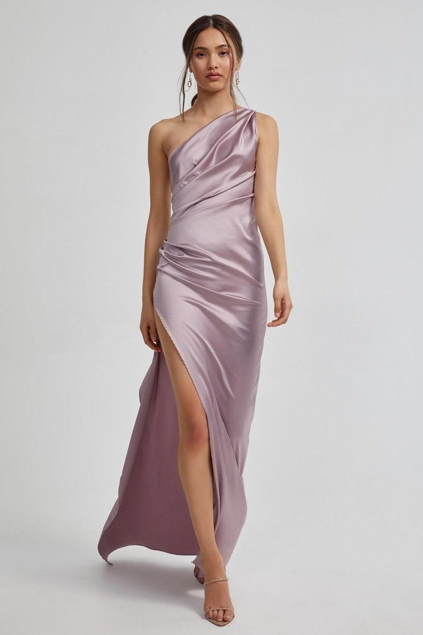 Samira Dress - Mauve - JAUS