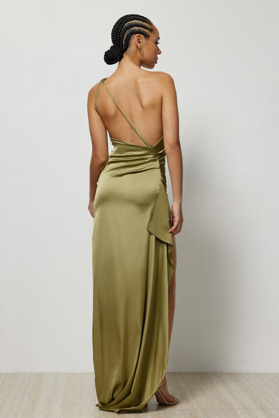 Samira Dress - Olive - JAUS