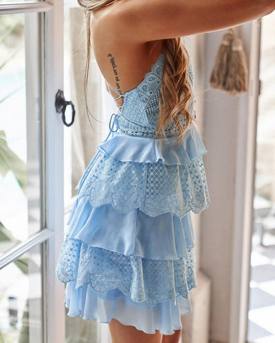 Shelby Dress - Baby Blue - SHOPJAUS - JAUS