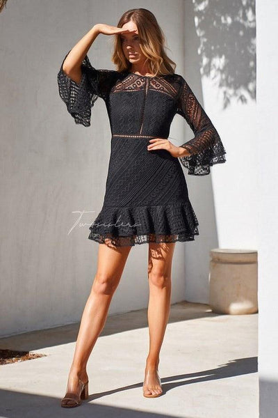 Stacey Dress - Black - SHOPJAUS - JAUS