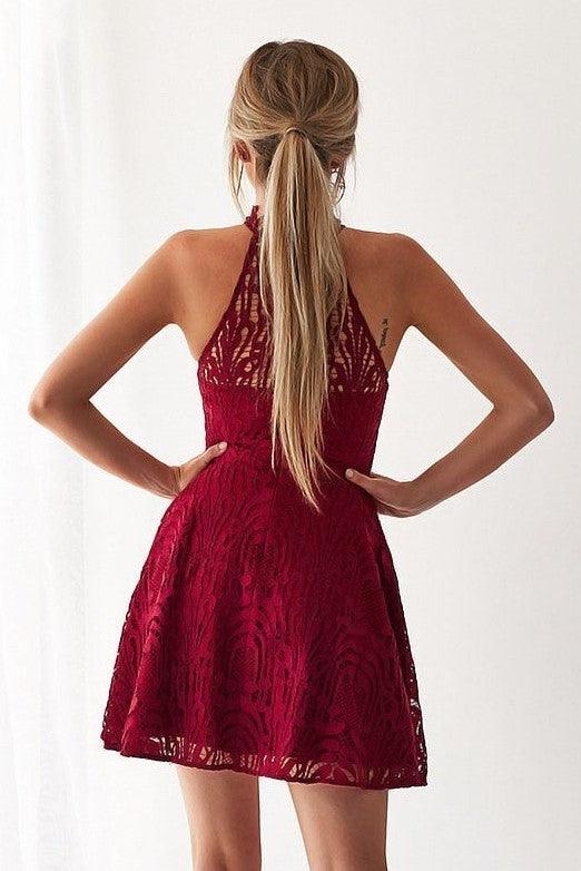 Tara Dress - Red - SHOPJAUS - JAUS