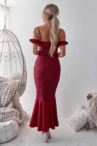 Taylor Dress - Red - SHOPJAUS - JAUS