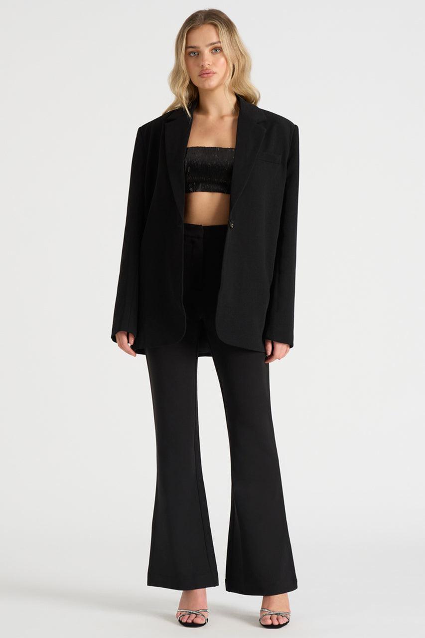 The Oversized Blazer - Black - JAUS