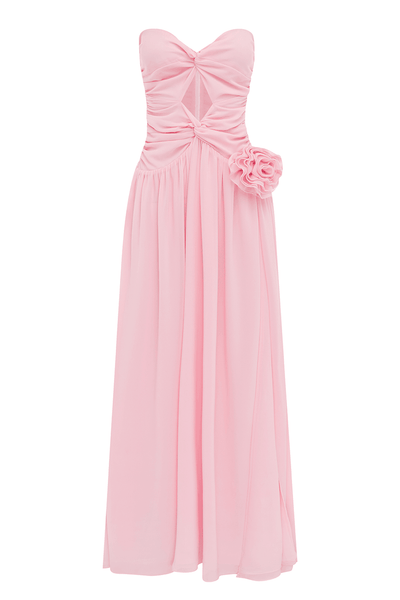 The Rosette Gown - Pink - JAUS