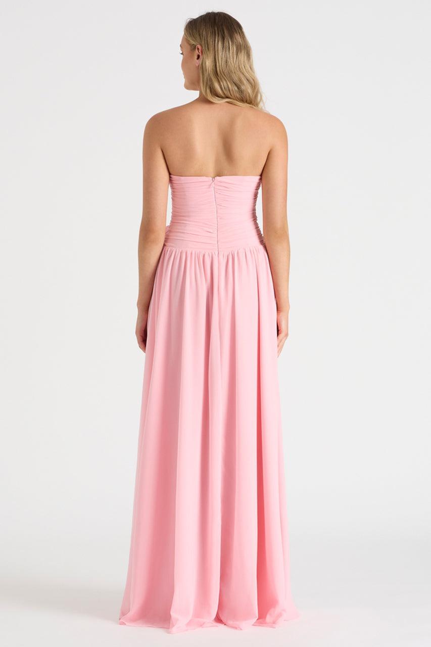 The Rosette Gown - Pink - JAUS