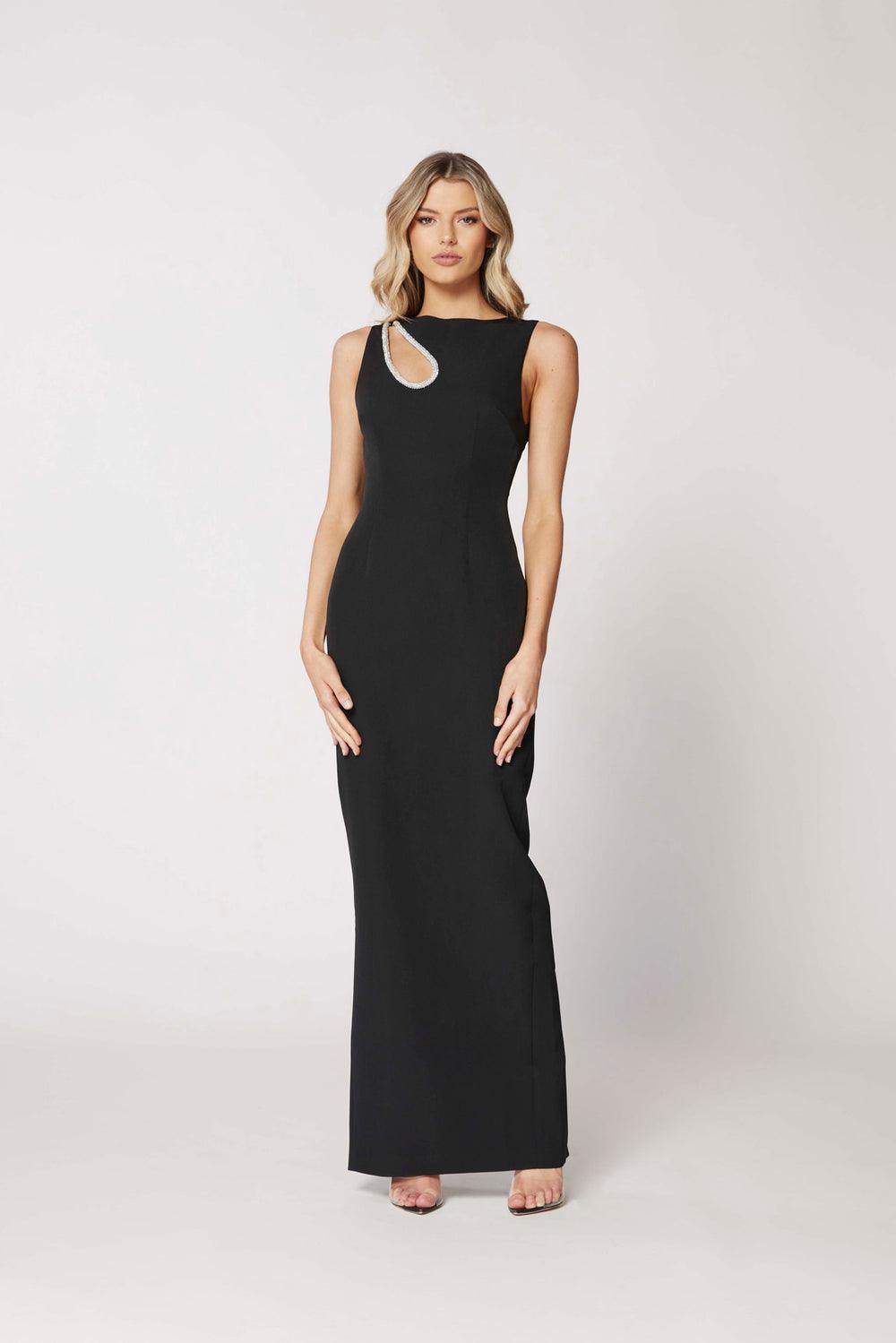 Valencia Dress - Black - JAUS