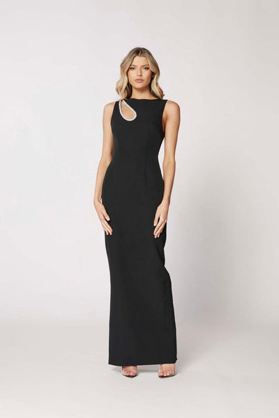 Valencia Dress - Black - JAUS