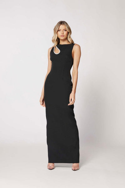 Valencia Dress - Black - JAUS