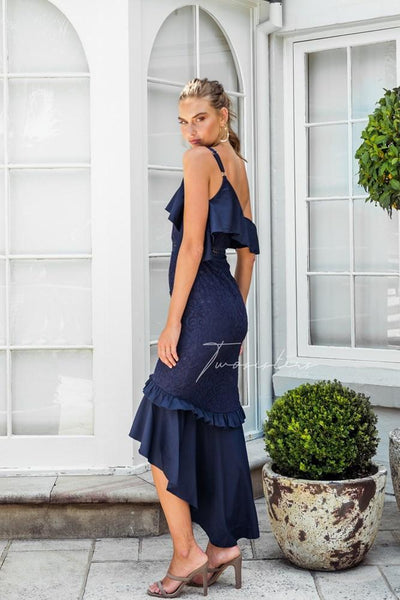 Victoria Dress - Navy - SHOPJAUS - JAUS