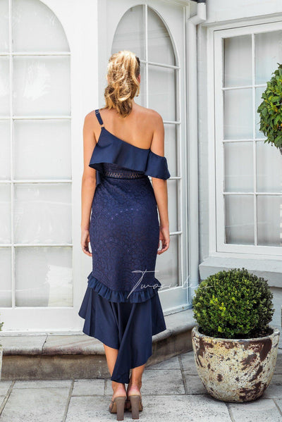 Victoria Dress - Navy - SHOPJAUS - JAUS