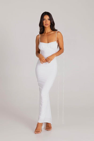 Zahara Gown - White - JAUS