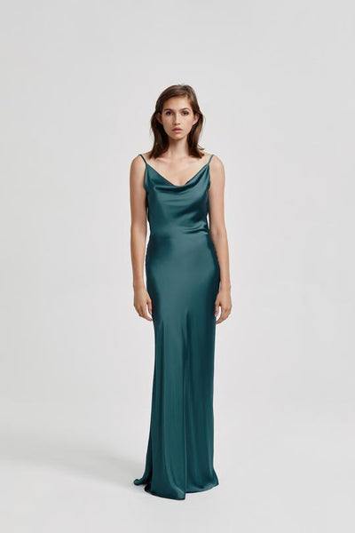 Zamora Dress - Teal - JAUS