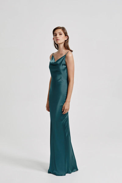 Zamora Dress - Teal - JAUS