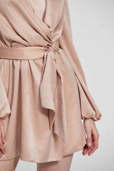 Zuri Dress - Beige - JAUS