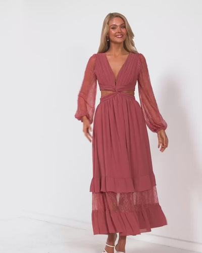 Annie Dress - Mauve